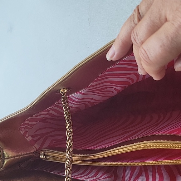 #10 Pink Zebra 💗 purse tote bag. - Picture 2 of 3